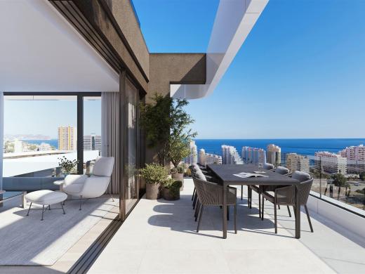 3 bed apartments - flats in Calpe