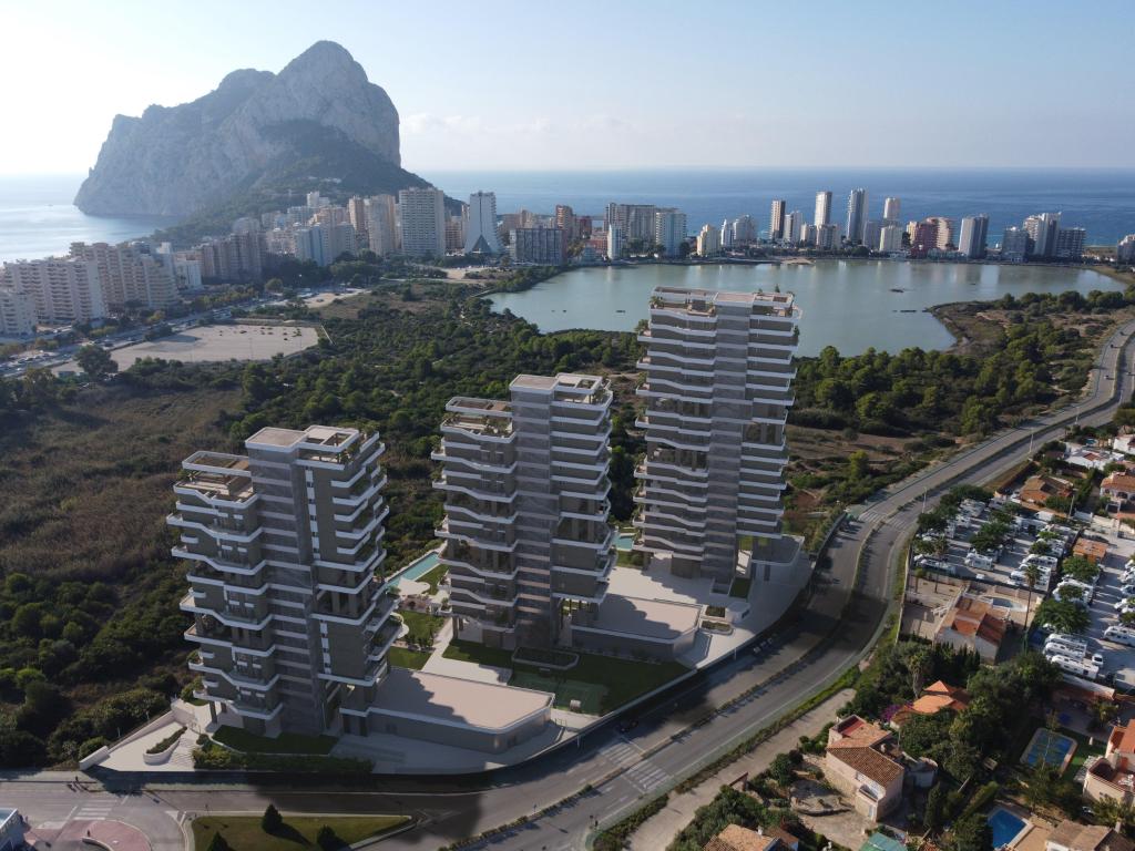 3 bed apartments - flats in Calpe