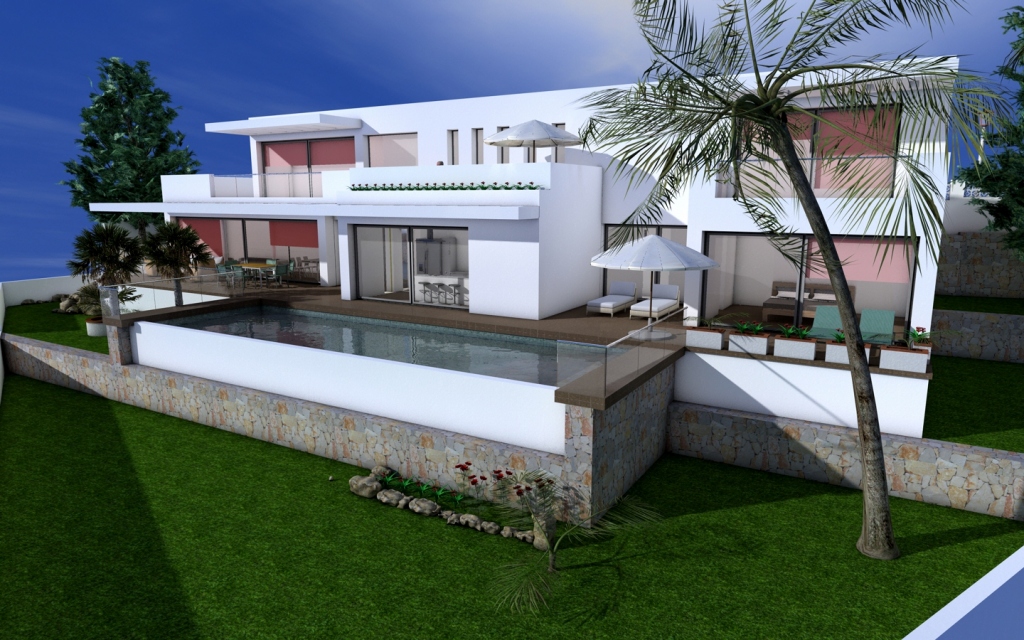 3 bed villa in Moraira