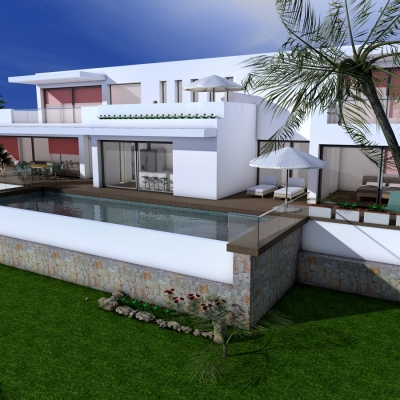 3 bed villa in Moraira