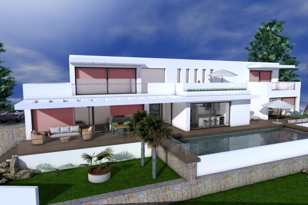 3 bed villa in Moraira