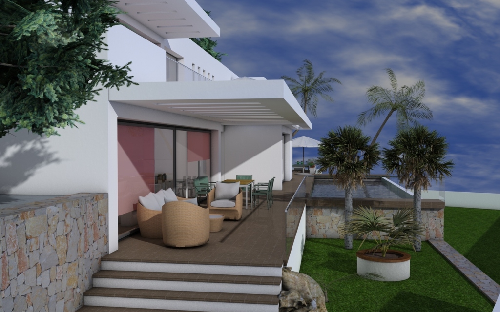 3 bed villa in Moraira