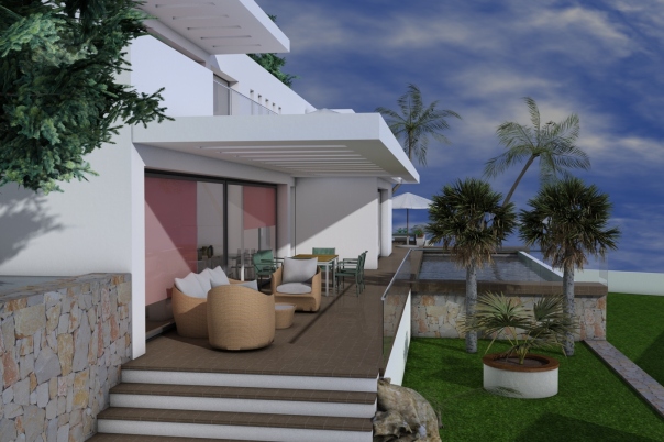3 bed villa in Moraira