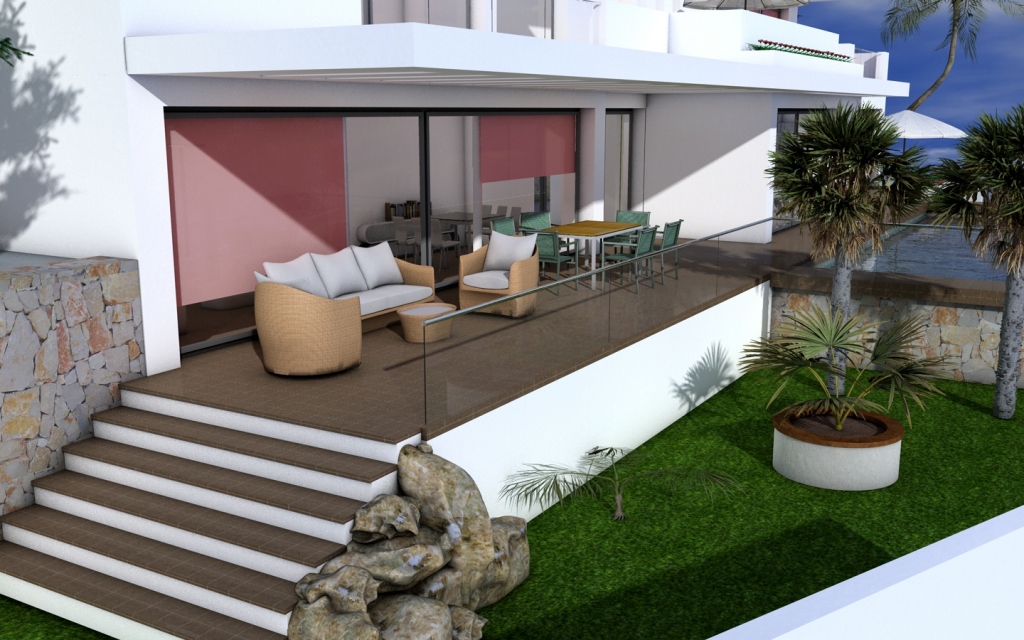 3 bed villa in Moraira