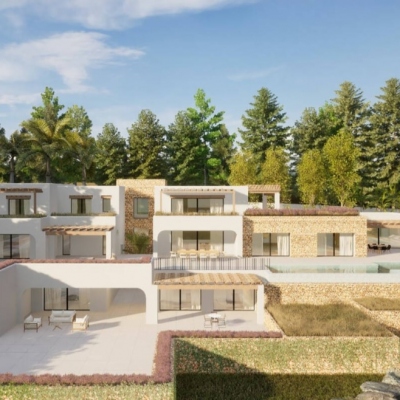 6 bed villa in Moraira