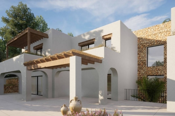 6 bed villa in Moraira