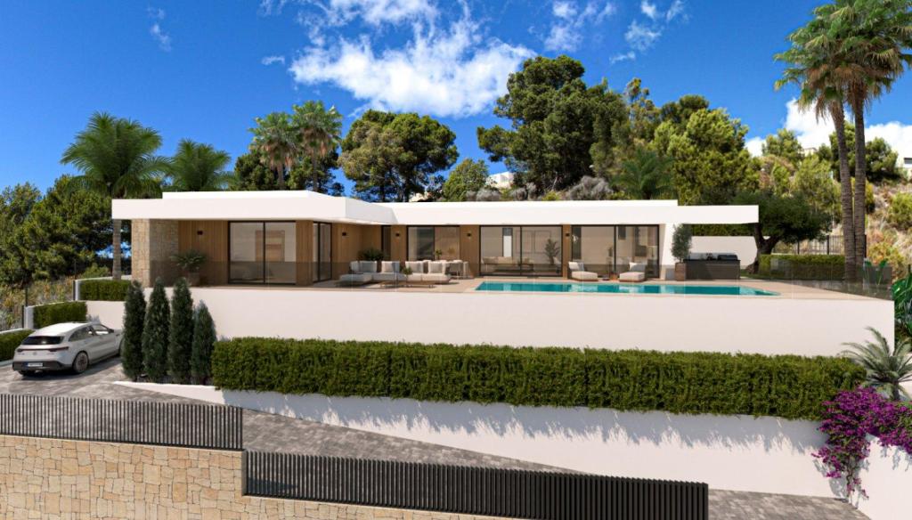 3 bed villa in Calpe