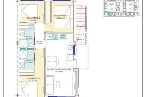 3 bed apartment in Torrevieja