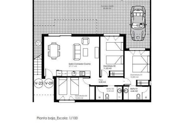3 bed apartment in Pilar de la Horadada