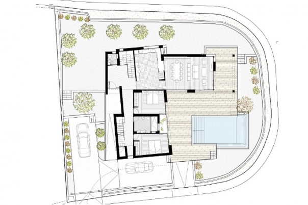3 bed villa in Moraira