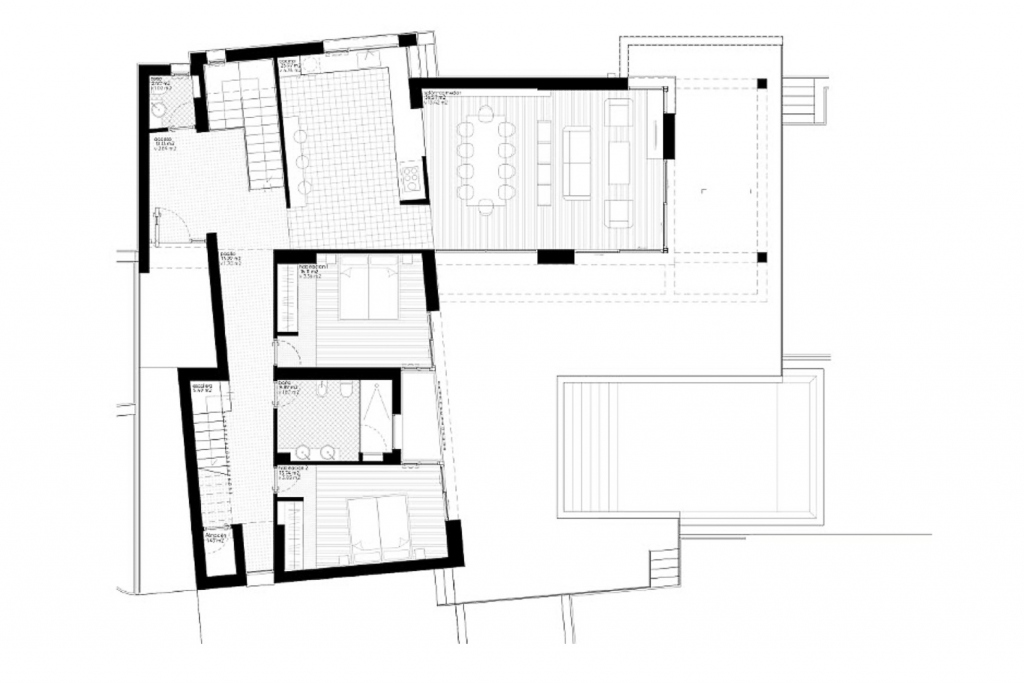 3 bed villa in Moraira
