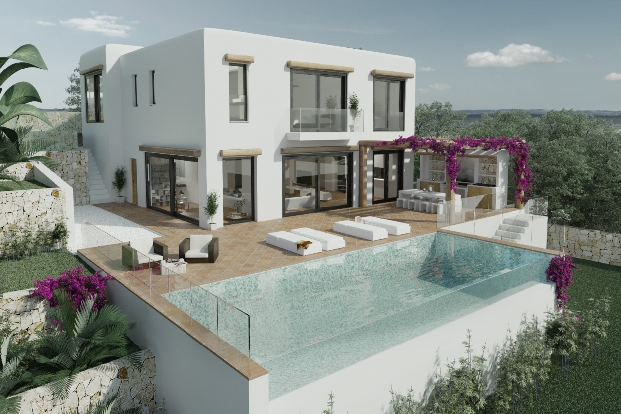 4 bed villa in Benissa