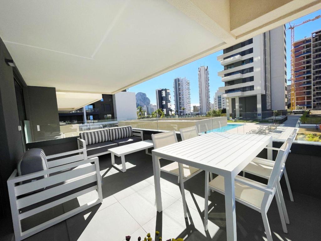 2 bed apartamento in Calpe