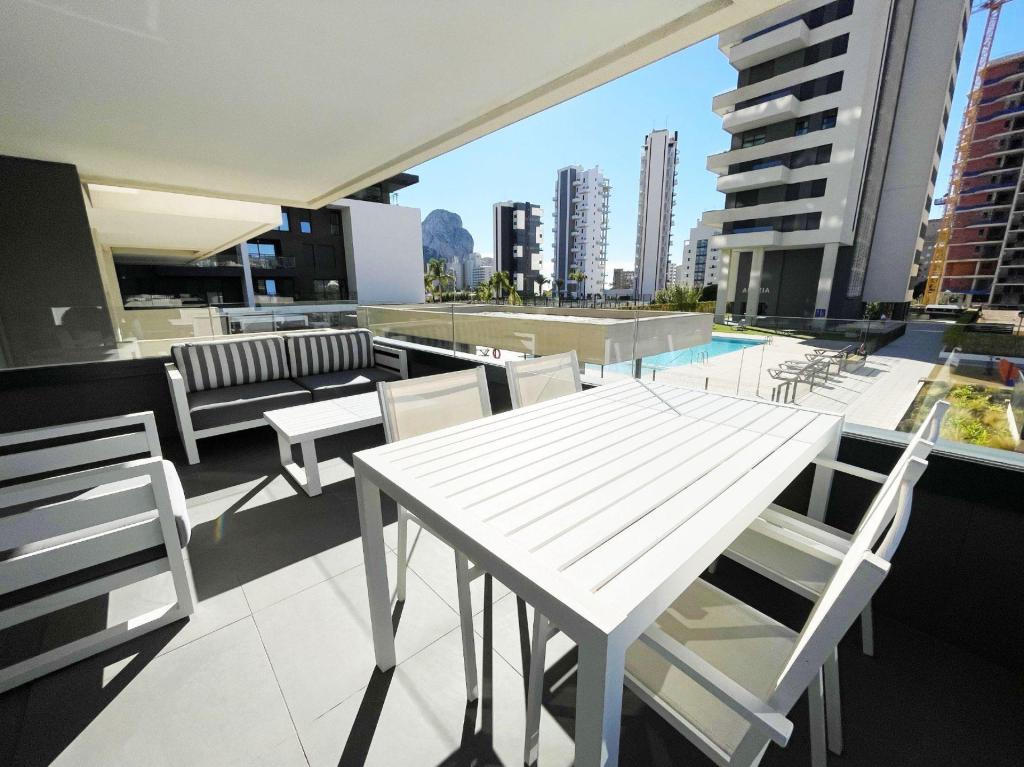 2 bed apartamento in Calpe