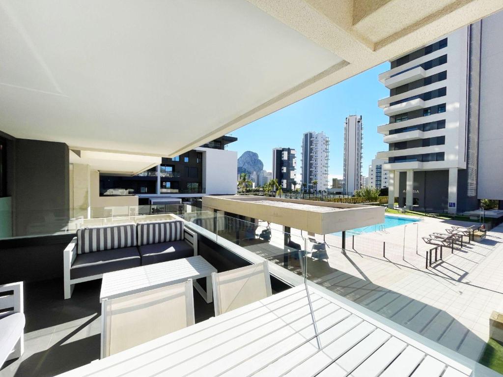 2 bed apartamento in Calpe