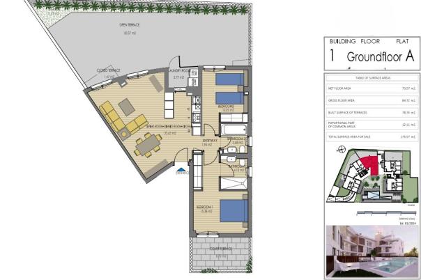 2 bed apartment in Javea