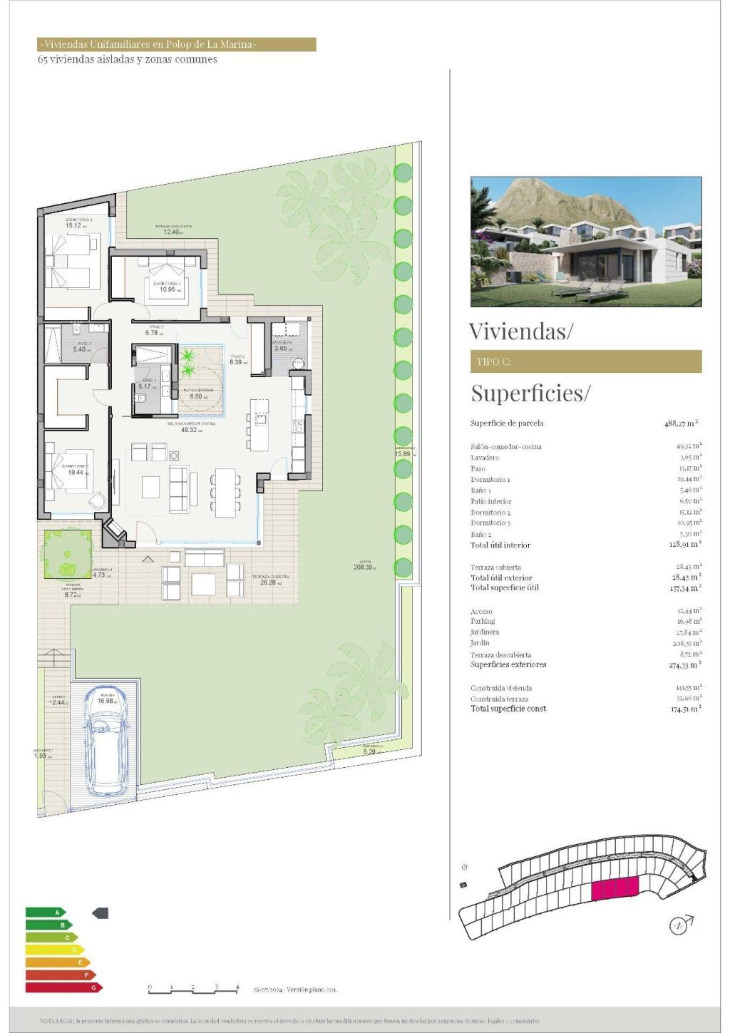 3 bed property in Polop