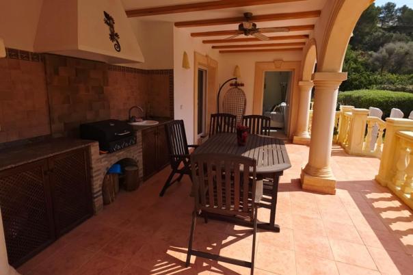 3 bed villa in Moraira