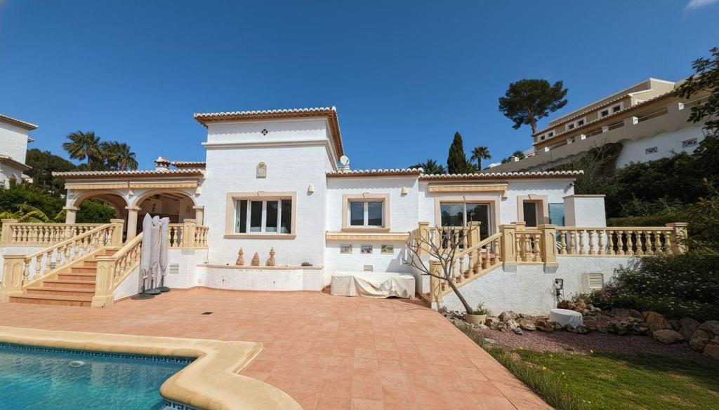 3 bed villa in Moraira