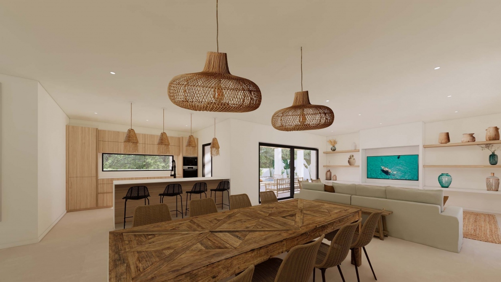 4 bed villas in Moraira