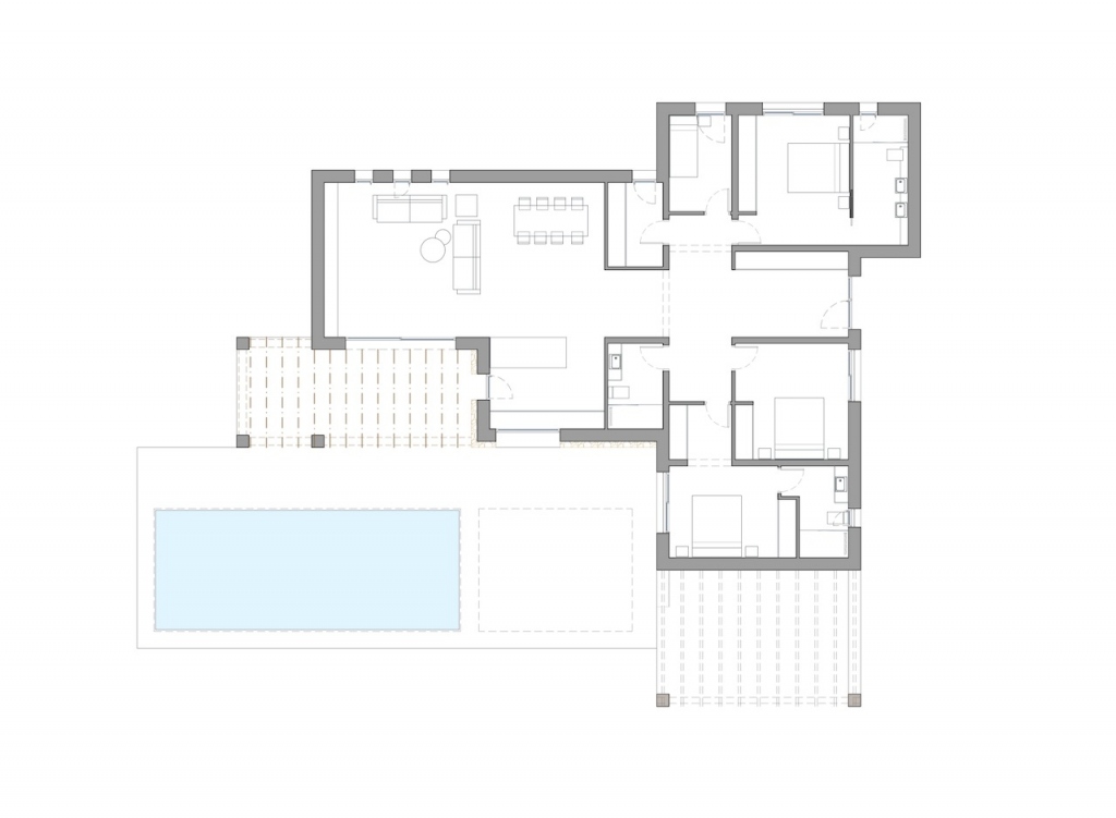 4 bed villas in Moraira