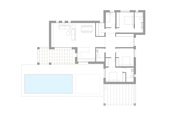 4 bed villas in Moraira