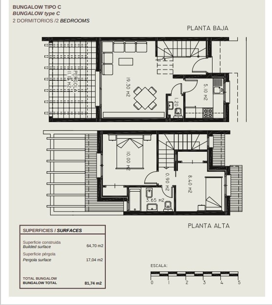 2 bed apartment/flat in Calpe