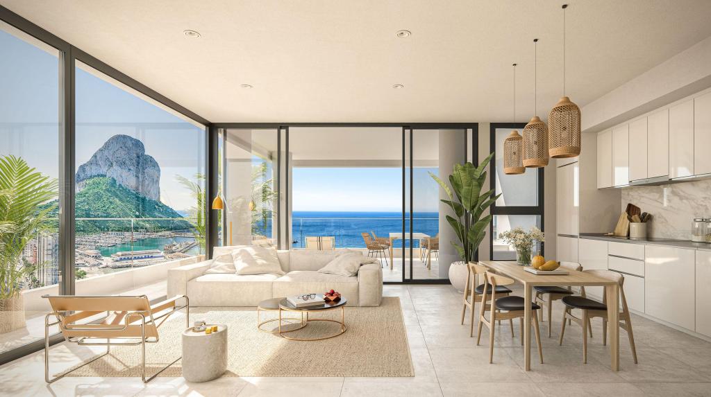 2 bed apartments - flats in Calpe / Calp