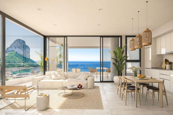 2 bed apartments - flats in Calpe / Calp