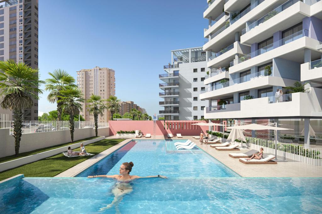 2 bed apartments - flats in Calpe / Calp