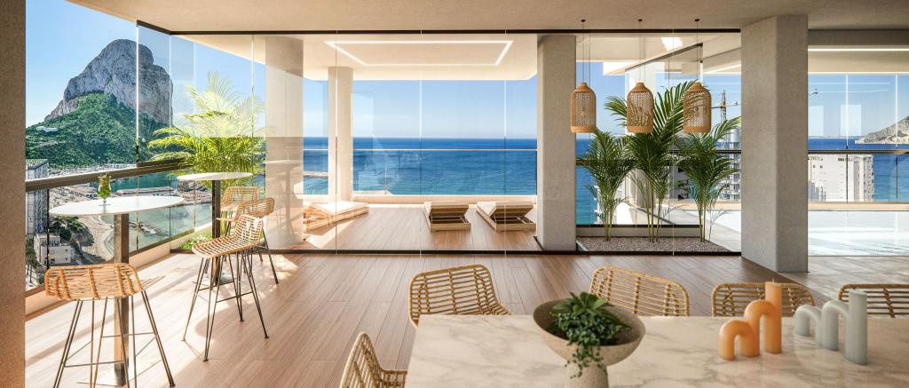 2 bed apartments - flats in Calpe / Calp