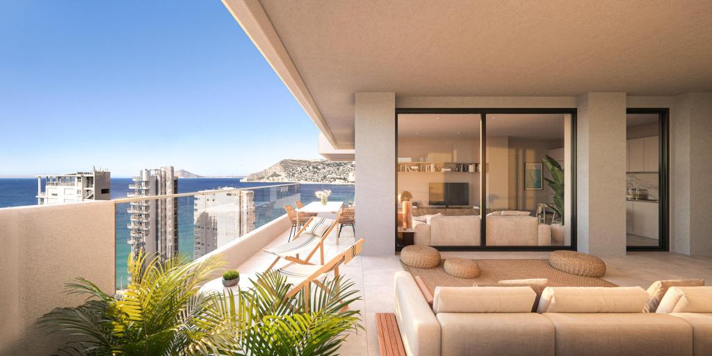 2 bed apartments - flats in Calpe / Calp