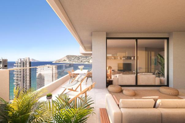 2 bed apartments - flats in Calpe / Calp