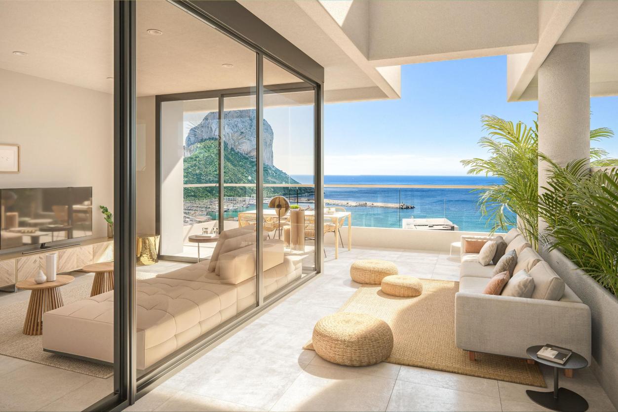 2 bed apartments - flats in Calpe / Calp
