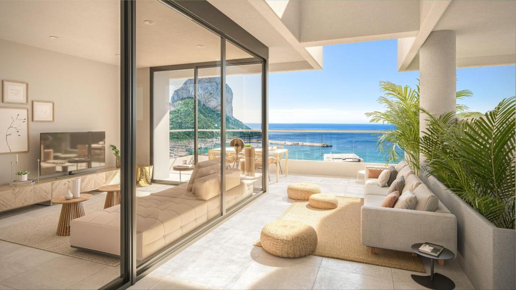 2 bed apartments - flats in Calpe / Calp