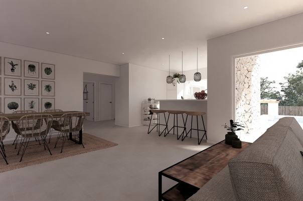 4 bed villa in Moraira