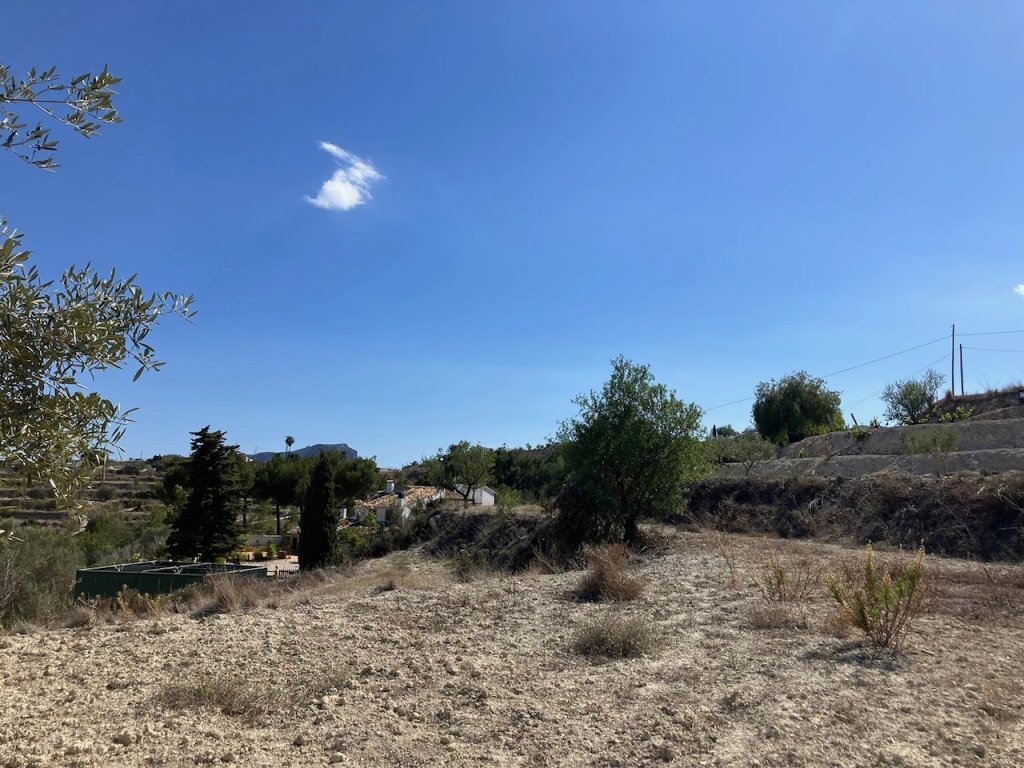 plots of land in Benissa