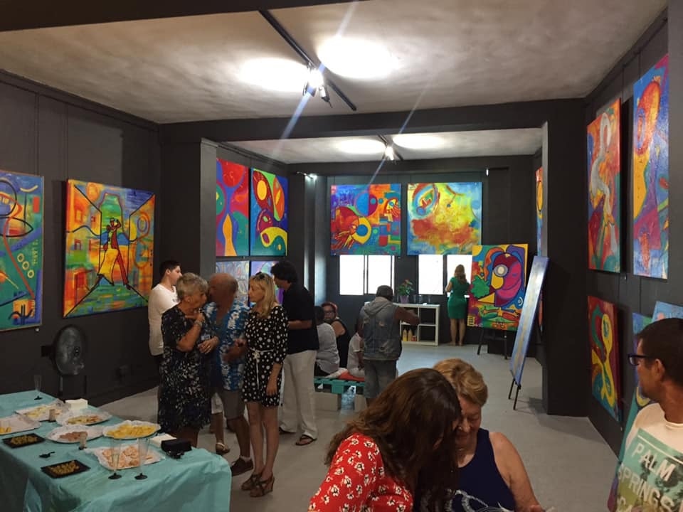 NK Moss Art Studio Opens its doors in Calpe