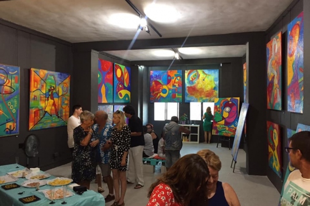 NK Moss Art Studio Opens its doors in Calpe