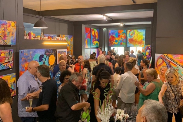 NK Moss Art Studio Opens its doors in Calpe