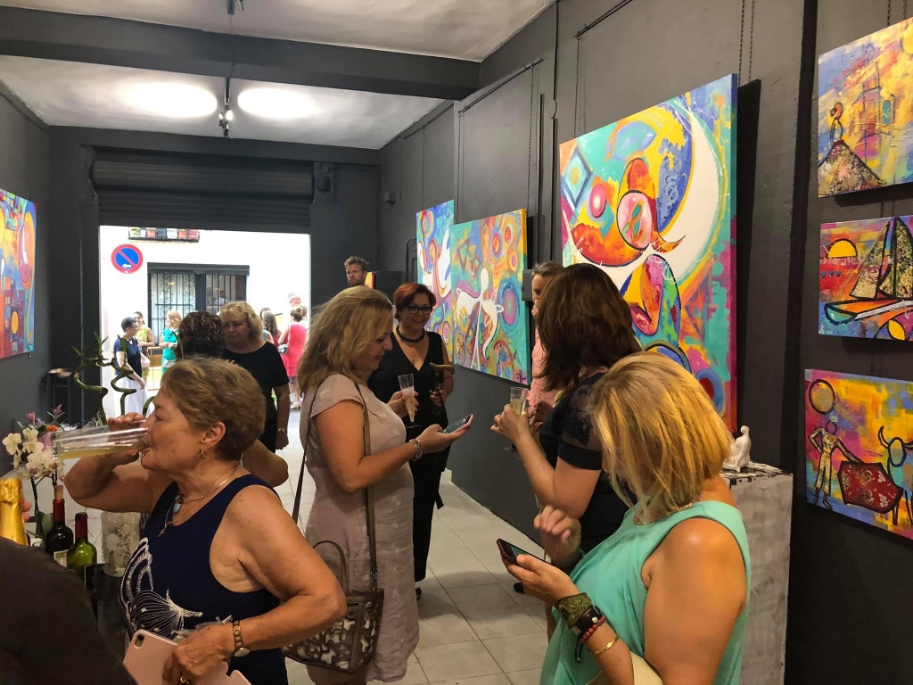 NK Moss Art Studio Opens its doors in Calpe