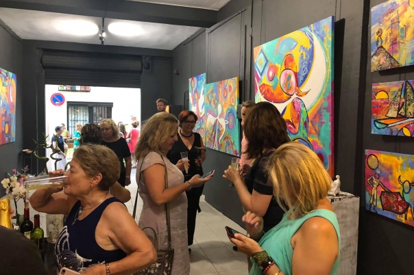 NK Moss Art Studio Opens its doors in Calpe