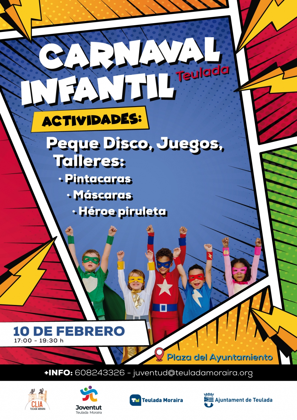 Fiestas in Moraira: Carnival 2026