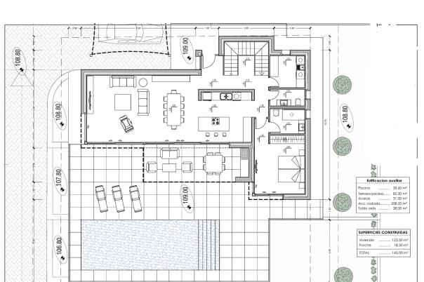 3 bed villa in Calpe