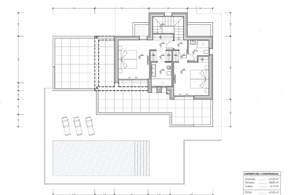 3 bed villa in Calpe