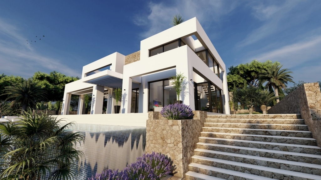 4 bed villas in Benissa