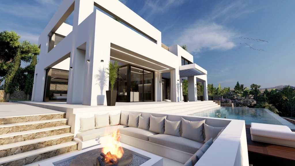 4 bed villas in Benissa