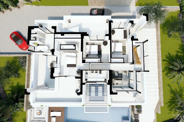 4 bed villas in Benissa