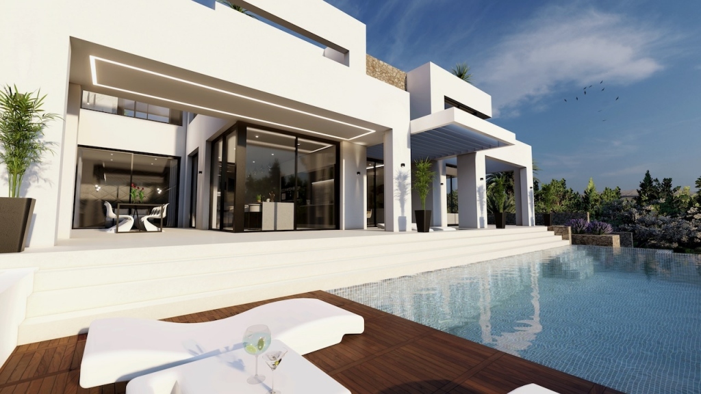 4 bed villas in Benissa