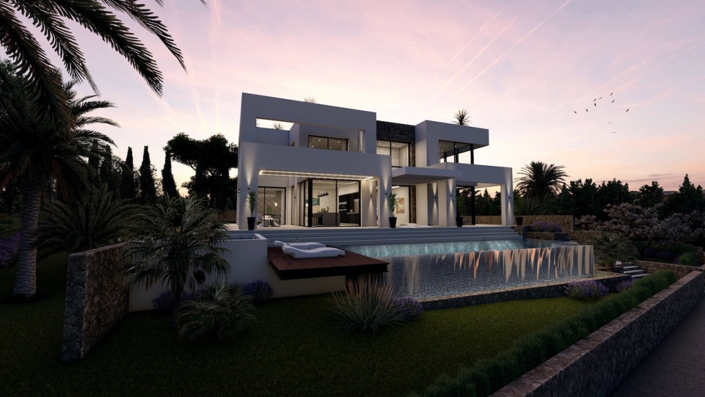 4 bed villas in Benissa